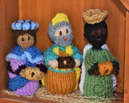 Christmas Nativity Stable Scene Knitting Pattern Snoo's Knits
