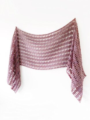 Fuss Free Sideways Shawl