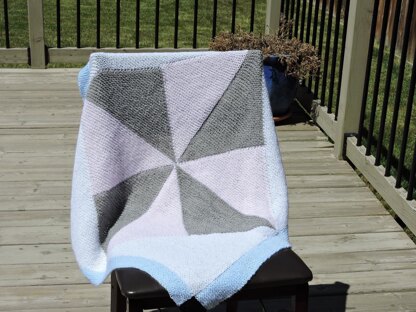 Baby Knit Quilted Blanket