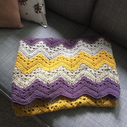 Granny Chevron Blanket