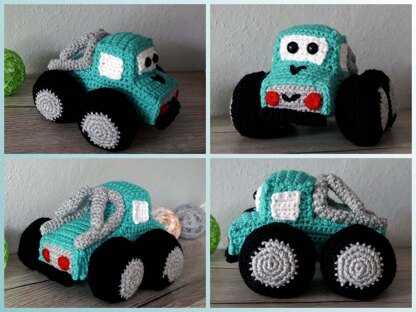 Crochet Pattern Monstertruck Bigfoot