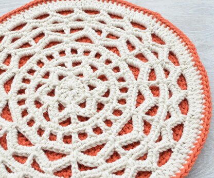 Geometric Mandala Hot Pad