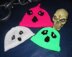 Baby Scream Neon Halloween Beanies -  3 Different Designs