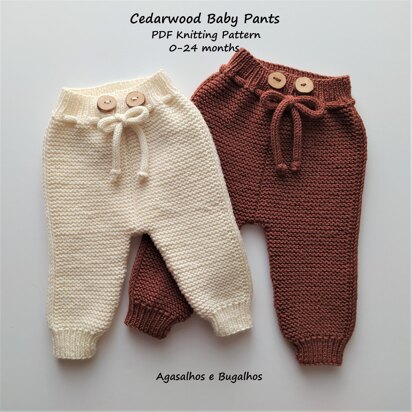 Cedarwood Baby Pants | 0-24 months