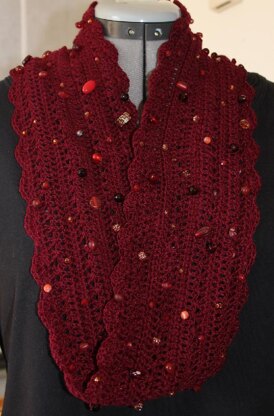 Bejeweled Cowl