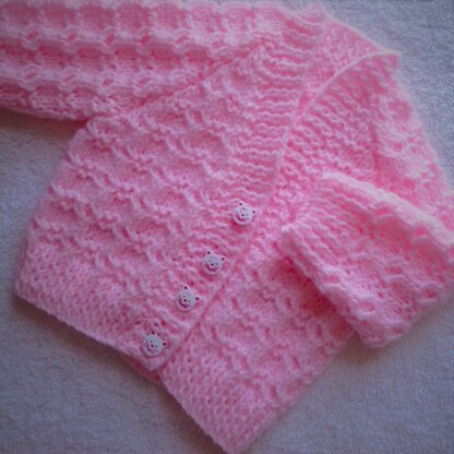 Circle of Love baby cardigan