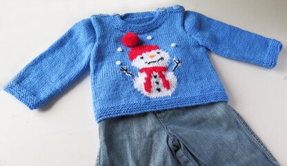 Christmas Tree & Snowman Sweaters