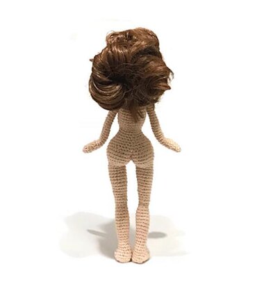 Crochet Doll Amigurumi . Sofy Base Body Doll