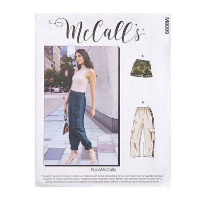 Misses Tops, Skirt and Trousers McCalls Sewing Pattern 8257, Mccalls Sewing  Patterns 