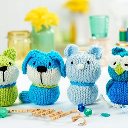 Pincushion pals - knitting pattern