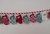 Mini Mittens Christmas Advent Calendar Garland