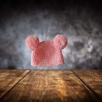 Newborn Baby Flower Cocoon & Hat