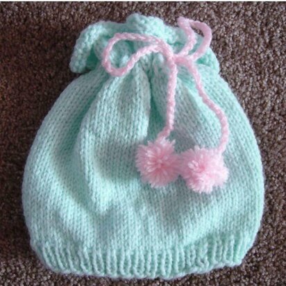 Super Easy Kids Hat - knitting pattern