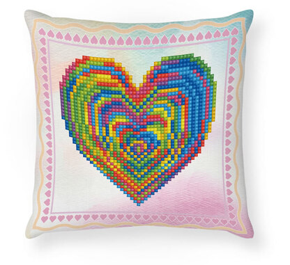 Diamond Dotz Mini Pillow - Love Rest Diamond Painting Kit