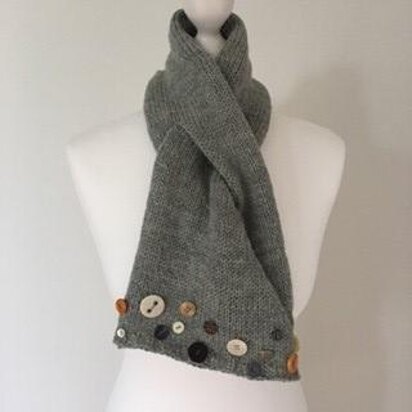 Spare Buttons Scarf