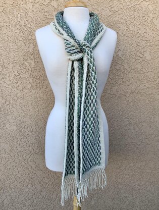 Diamond Mosaic Scarf