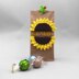 Sunflower gift bag in 3 versions - easy & versatile even for beginners