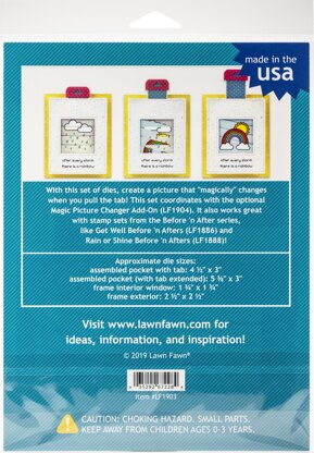 Lawn Fawn Lawn Cuts Custom Craft Die - Magic Picture Changer
