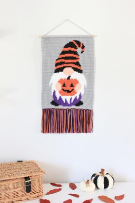 Pumpkin Gonk Wall Hanging