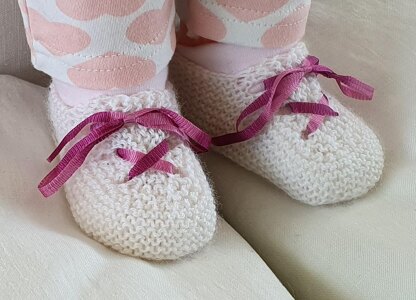 Lace up baby shoes - Laura