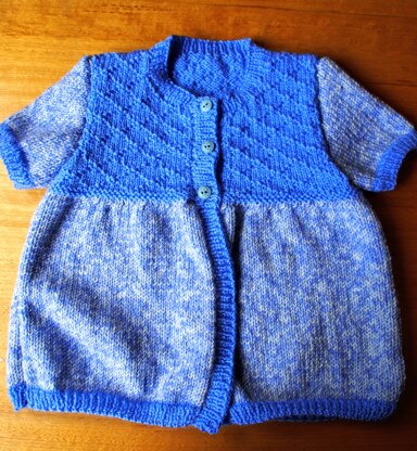 Girls Short Sleeved Cardigan