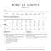 Mirella Jumper -  Sweater Knitting Pattern for Women in MillaMia Naturally Soft Merino