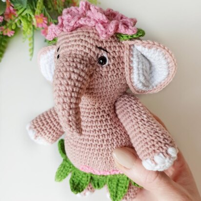 Amigurumi Elephant  crochet toy