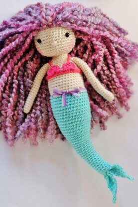 Crochet Mermaid doll