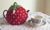 (Spouted) Strawberry Tea Cozy