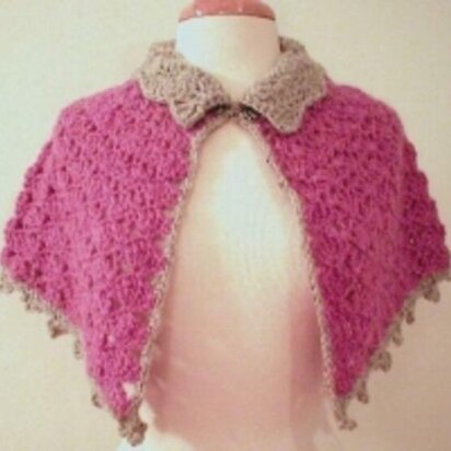 Fan Stitch Capelet