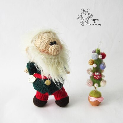 Pebble doll Gnome