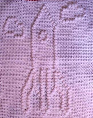 Rocketship Baby Blanket