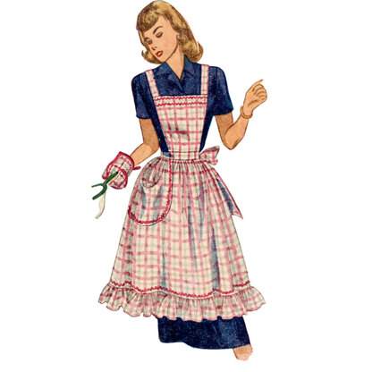 Simplicity Misses' Vintage Apron S9496 - Sewing Pattern