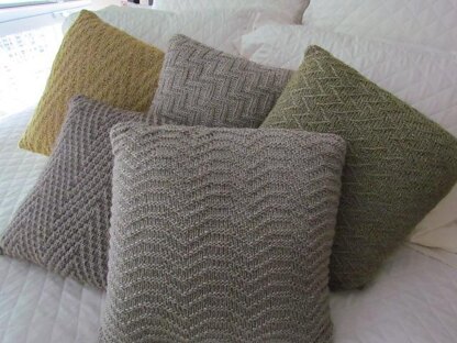 Chevron Study Pillow Collection #4