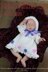 Crochet Pattern baby dress & hat UK & USA Terms # 135