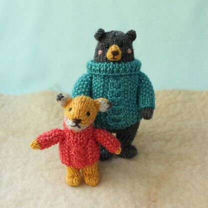 Jumper Bear and Fox