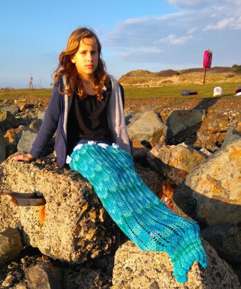 Mermaid and shark tail sleeping bag or snuggle sack