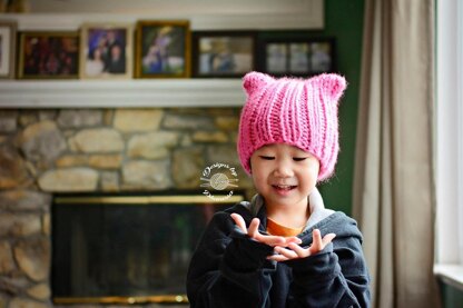 KNIT Chunky Cat Hat