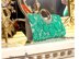 Lace emerald wedding bag