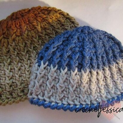 Ribbed Baby Beanie