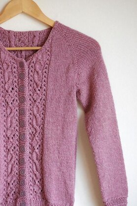 Argent cardigan