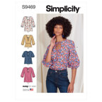 Simplicity Kinder-Tops S9469 - Schnittmuster, Größe 16-18-20-22-24