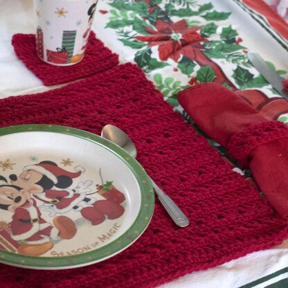 Place Mats Coaster Napkin Rings