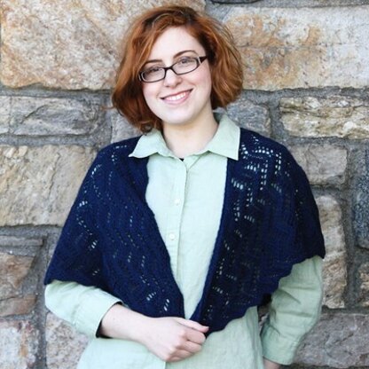 Valley Yarns 40th Anniversary 14 Tirrick Shawl