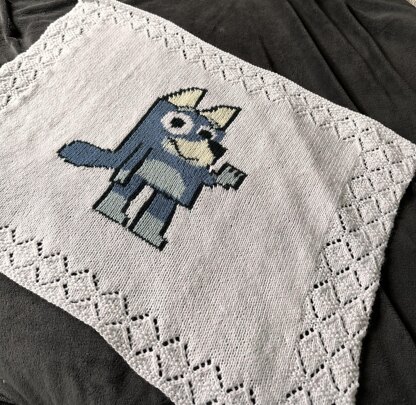 Bluey Heeler Baby Blanket