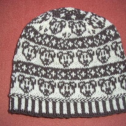 Teddy beanie - knitting pattern