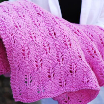 Jen Hagan Design Fir Cone Lace Blanket PDF