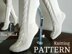 Knitting PATTERN Socks Leg Warmers Women Slippers
