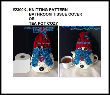 2300K-Snowman Tea Cozy