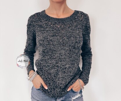 Women’s lace insert jumper